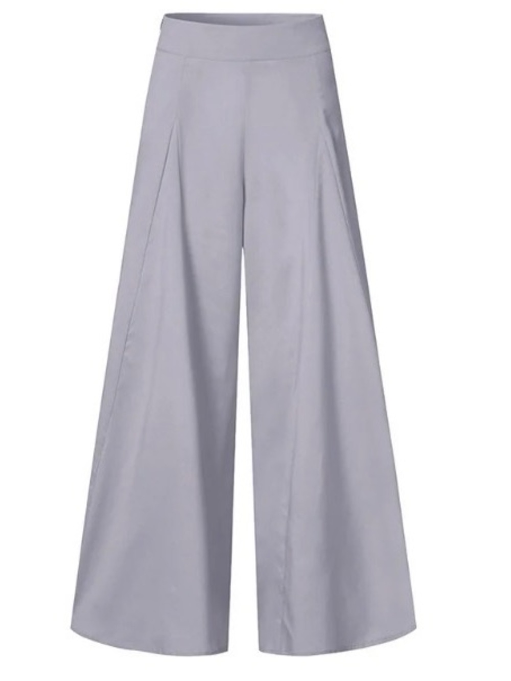 Christian Lacroix High Waisted Gray Wide Leg Palazzo Pants
